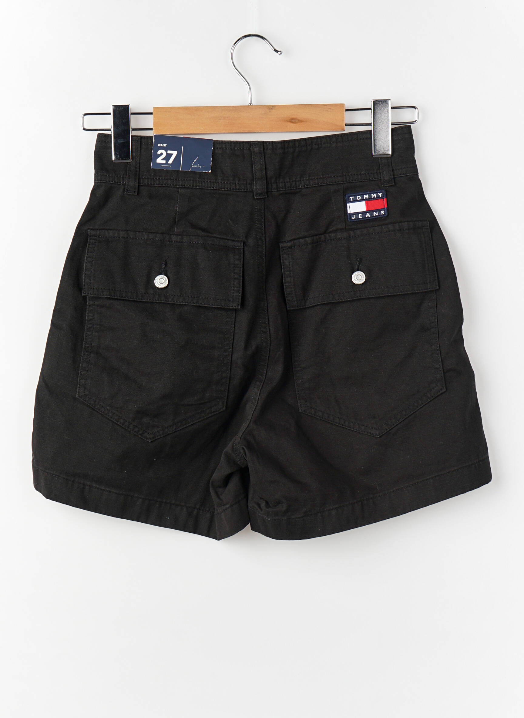 Șort negru TOMMY HILFIGER femeie