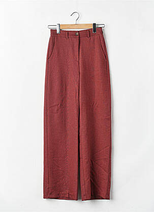 Pantalon drept roșu ASTRID BLACK LABEL femeie