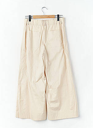 Pantalon larg bej MANGO femeie
