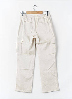 Pantalon cargo bej JACQUELINE DE YONG femeie
