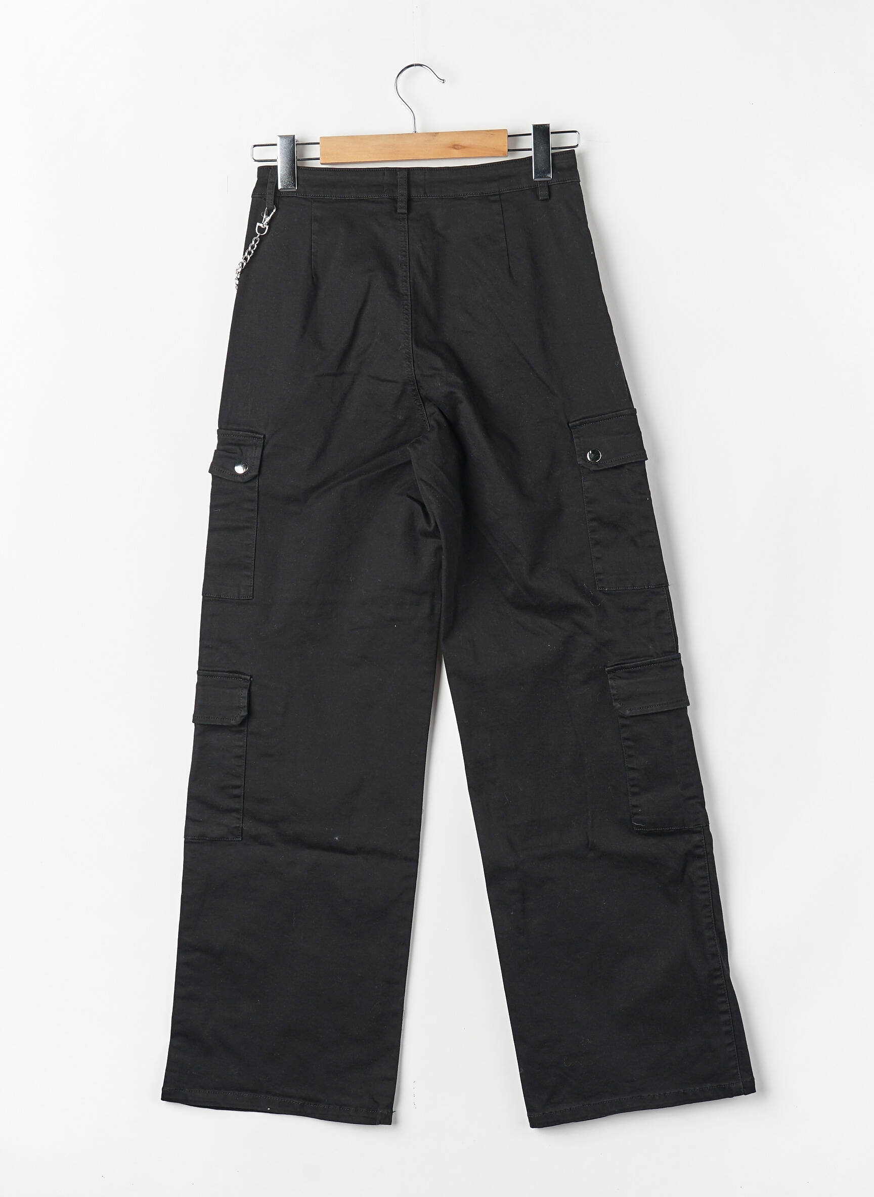 Pantalon cargo negru TALLY WEIJL femeie