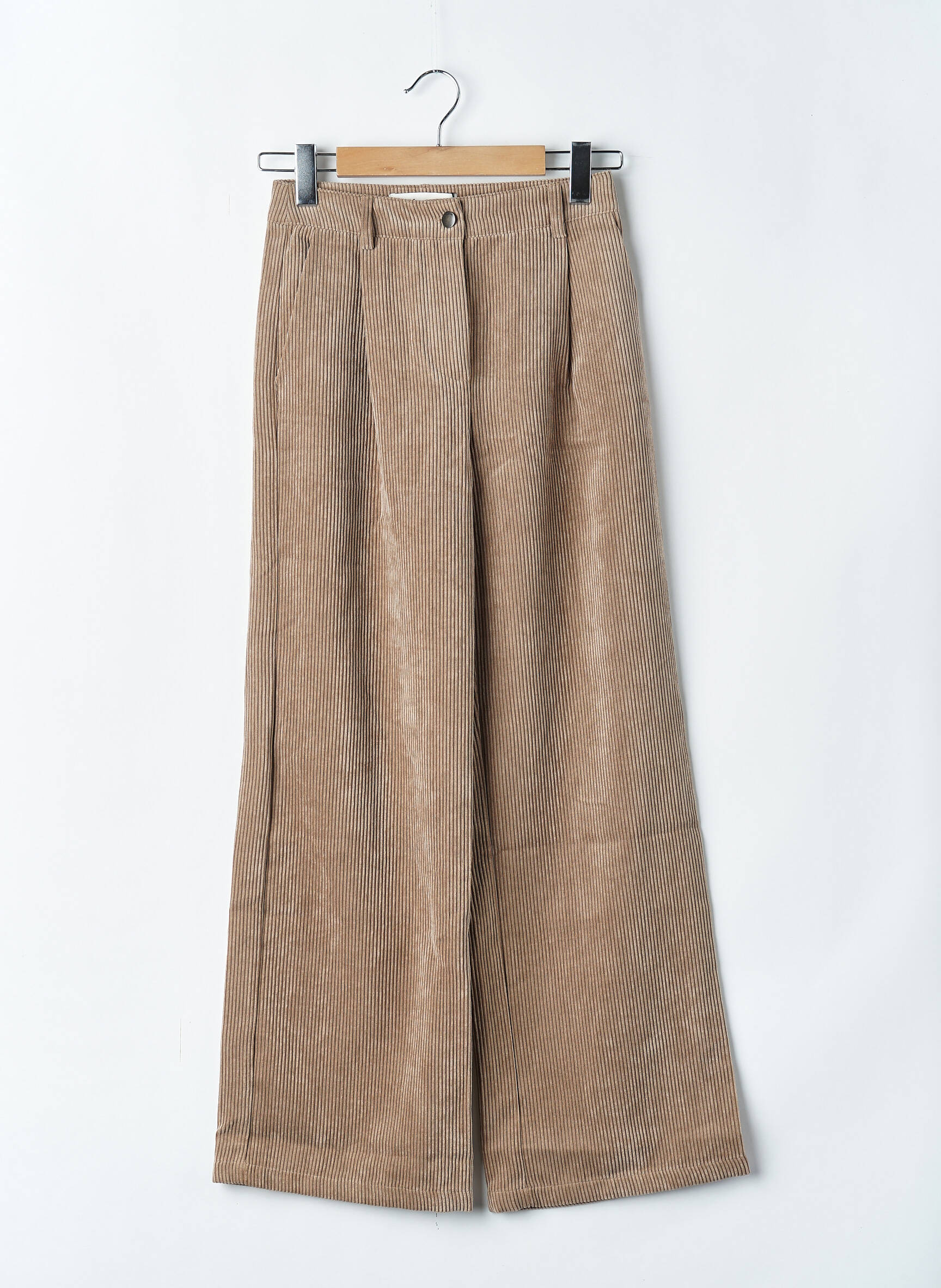 Pantalon drept talie înaltă talie înaltă maro JACQUELINE DE YONG femeie