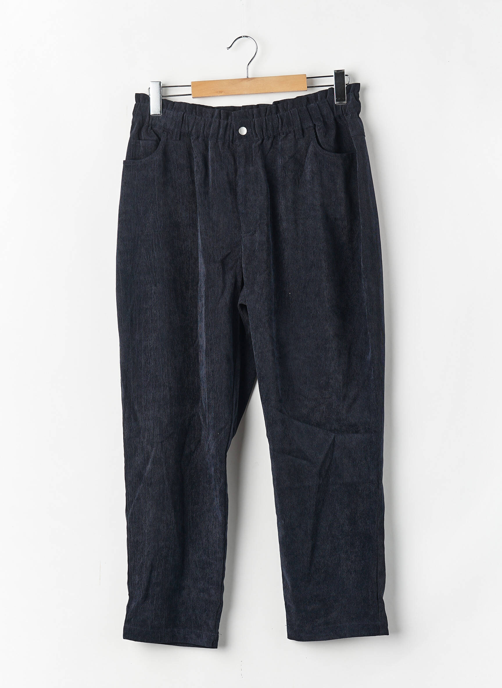 Pantalon drept albastru JACQUELINE DE YONG femeie