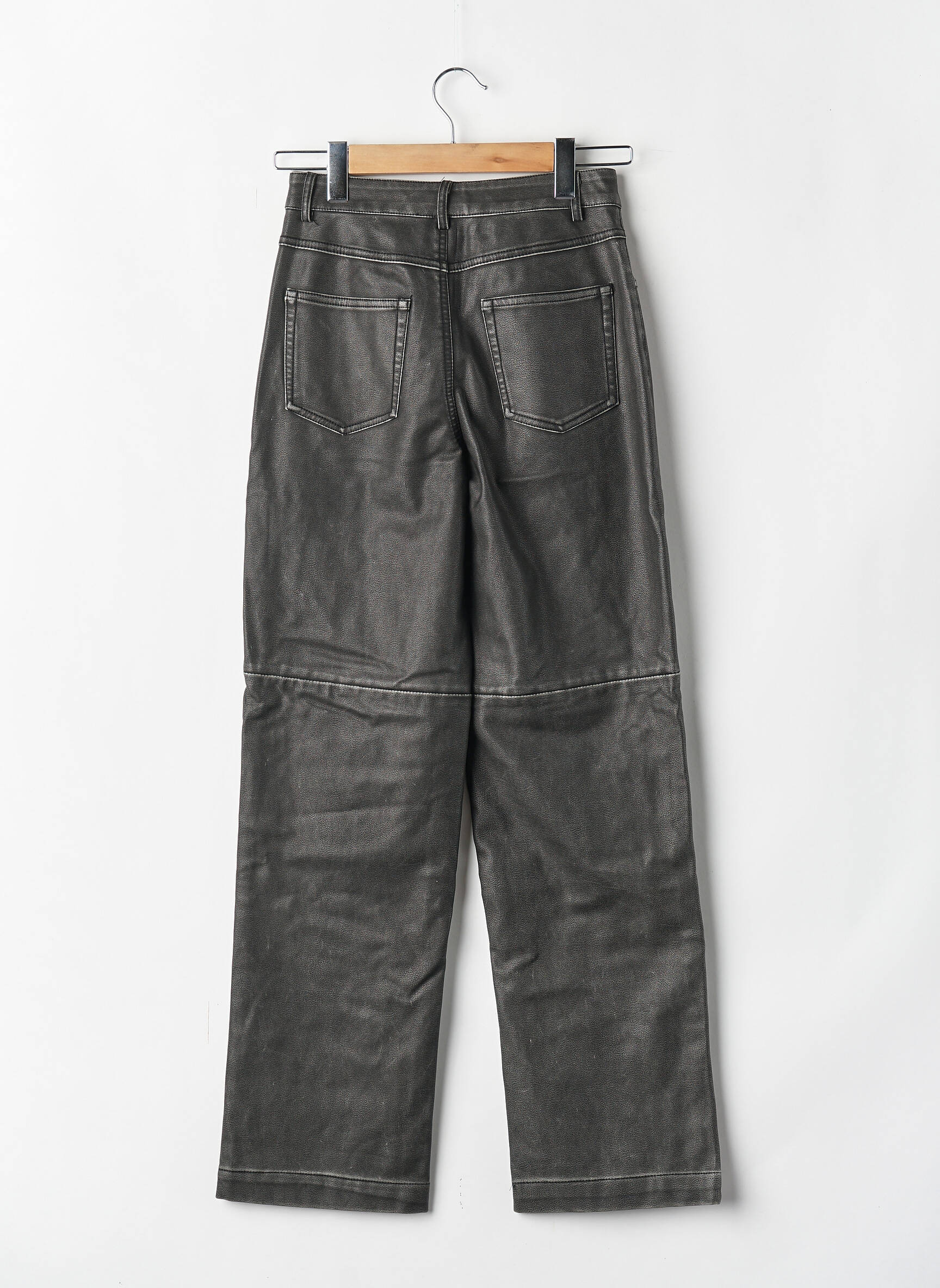 Pantalon drept negru LOAVIES femeie