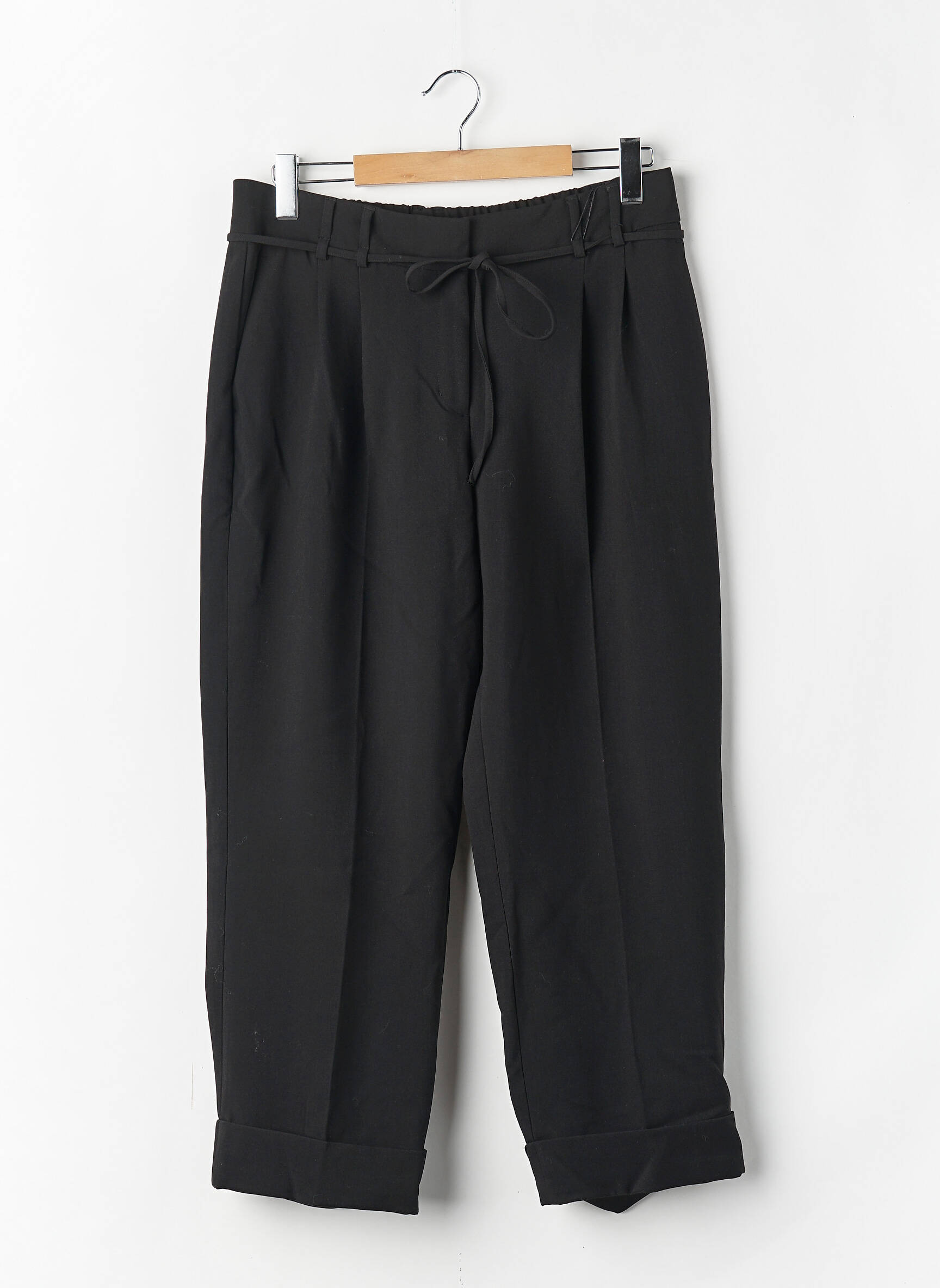 Pantalon drept negru OPUS femeie