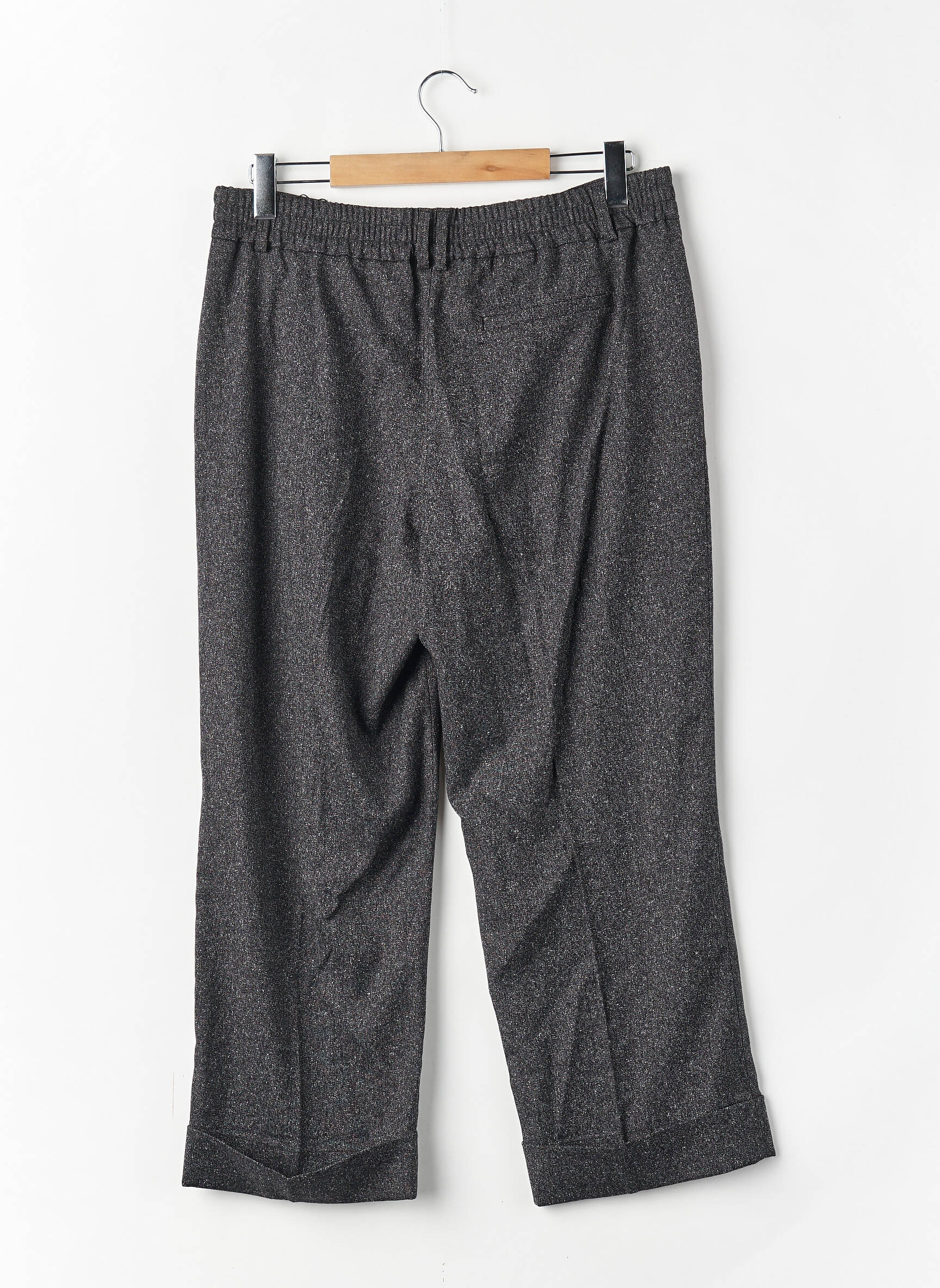 Pantalon 7/8 negru OPUS femeie