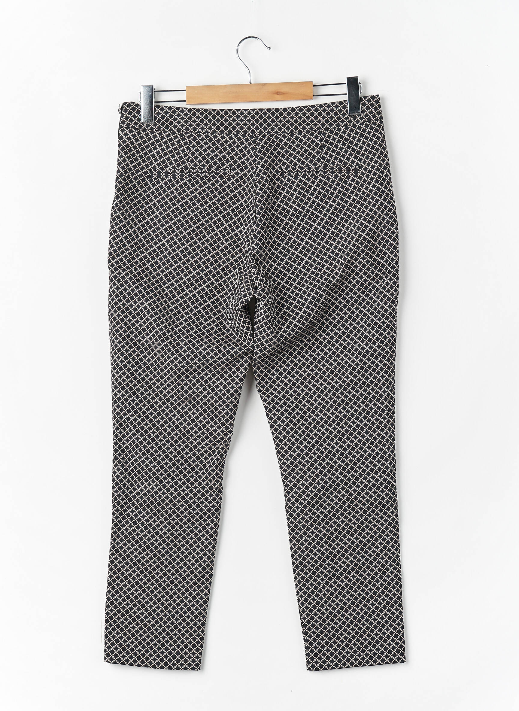 Pantalon slim negru MORGAN femeie