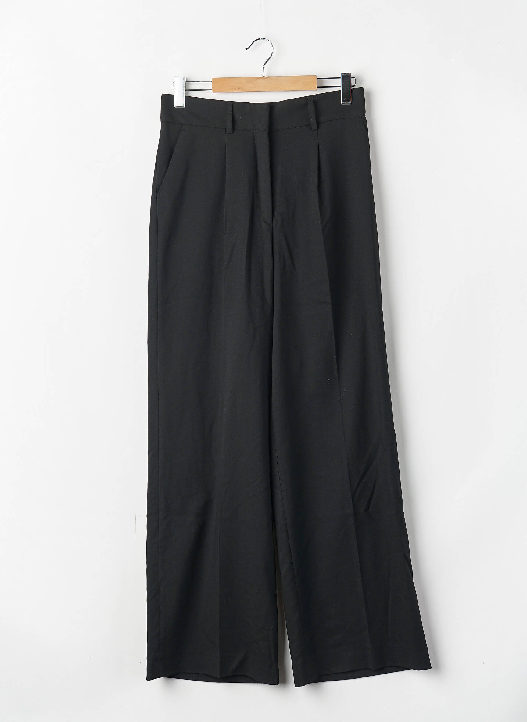 Pantalon drept negru ASTRID BLACK LABEL femeie