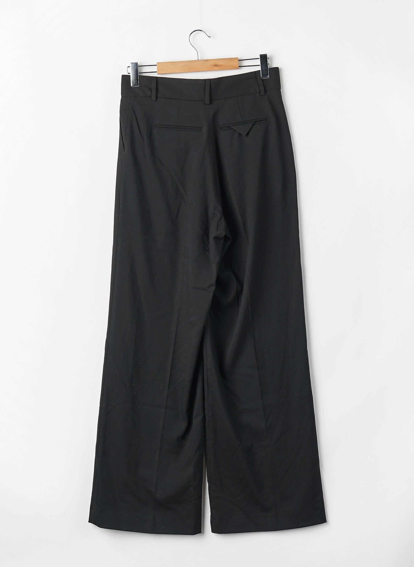 Pantalon drept negru ASTRID BLACK LABEL femeie