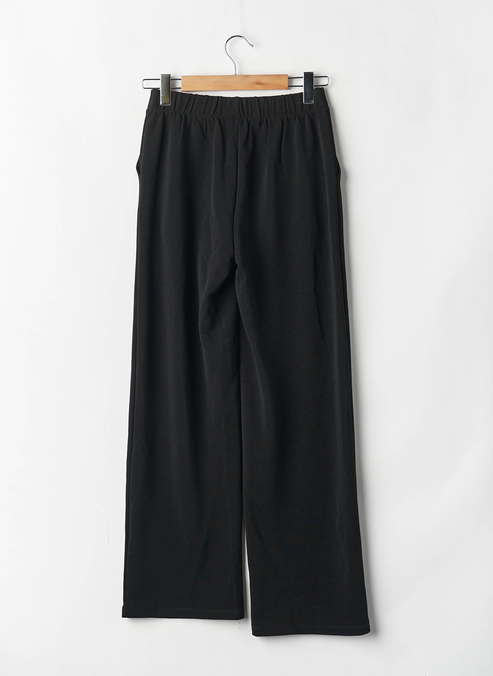 Pantalon larg negru VERO MODA femeie