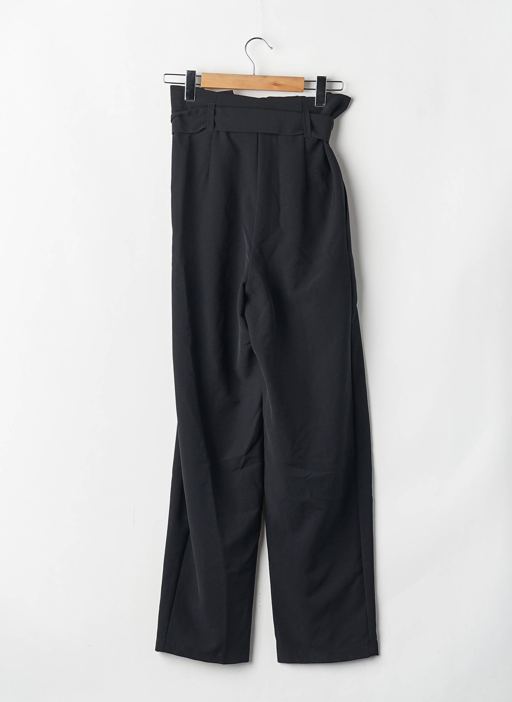 Pantalon drept negru ASTRID BLACK LABEL femeie