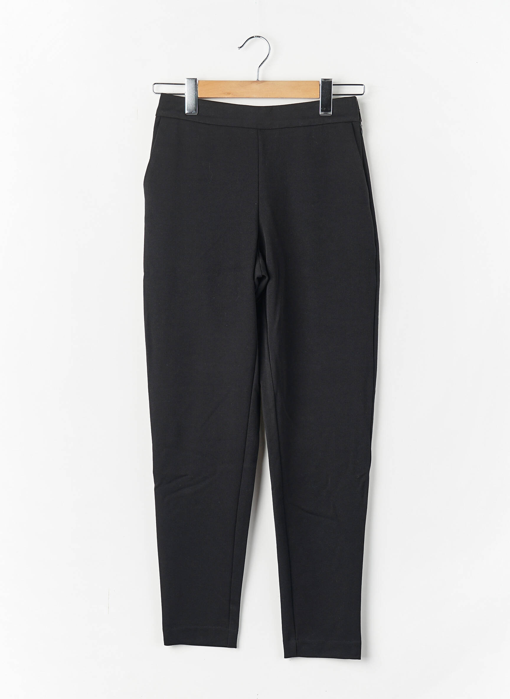 Pantalon 7/8 mărime normală mărime normală negru VILA femeie