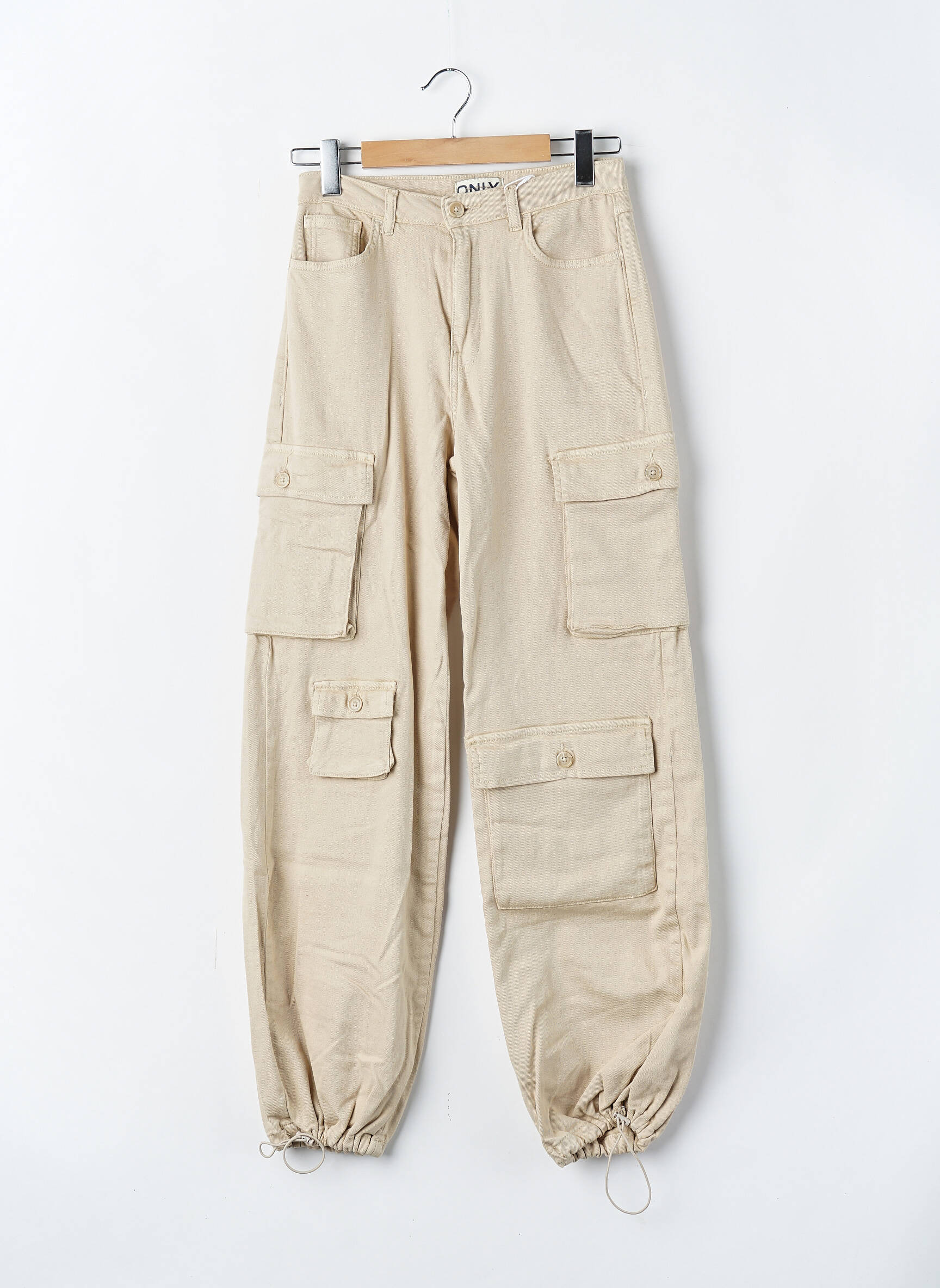 Pantalon cargo bej ONLY femeie