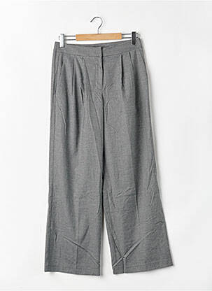 Pantalon larg gri MANGO femeie