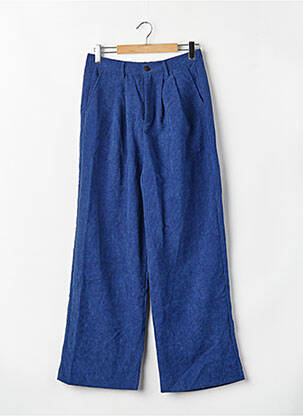 Pantalon larg albastru LE FABULEUX MARCEL DE BRUXELLES femeie