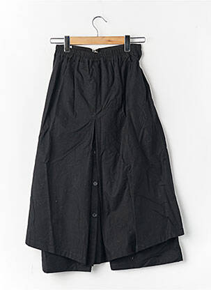 Pantalon trei sferturi negru YUGEN femeie