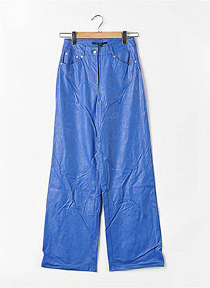 Pantalon larg albastru ONLY femeie