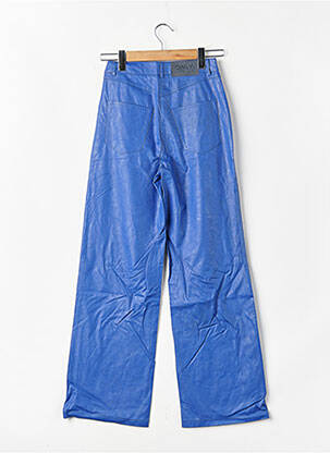 Pantalon larg albastru ONLY femeie