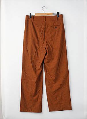 Pantalon larg maro YUGEN femeie