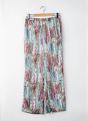 Pantalon larg verde VILA femeie