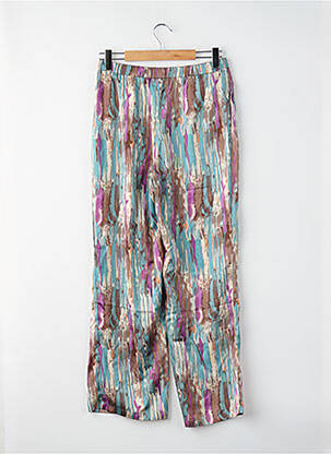 Pantalon larg verde VILA femeie