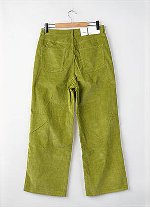 Pantalon drept verde JJXX femeie