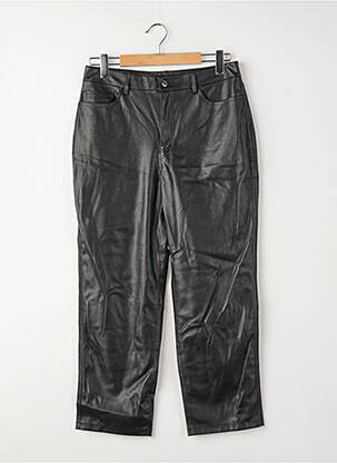 Pantalon drept negru MANGO femeie