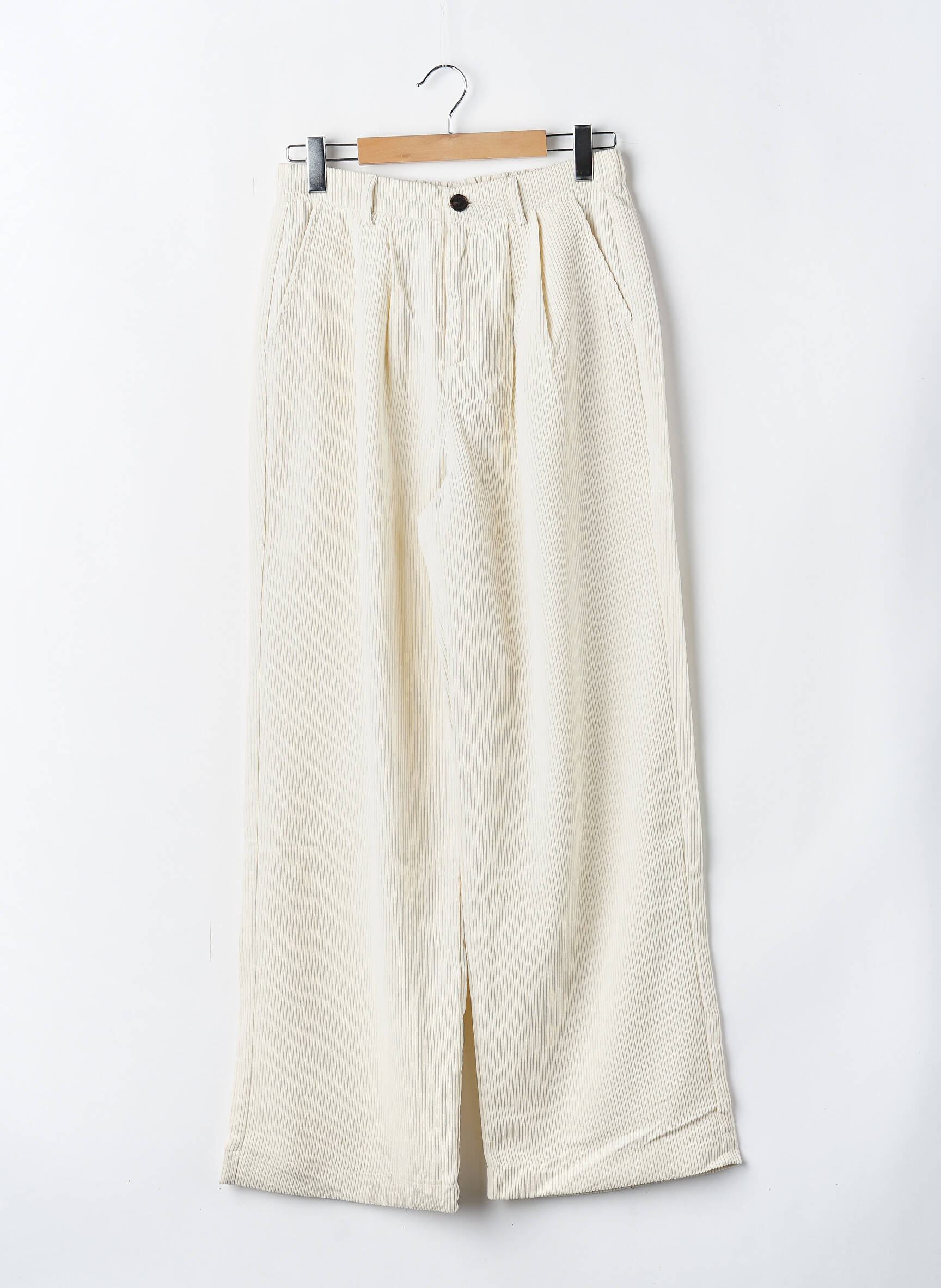 Pantalon larg bej LE FABULEUX MARCEL DE BRUXELLES femeie