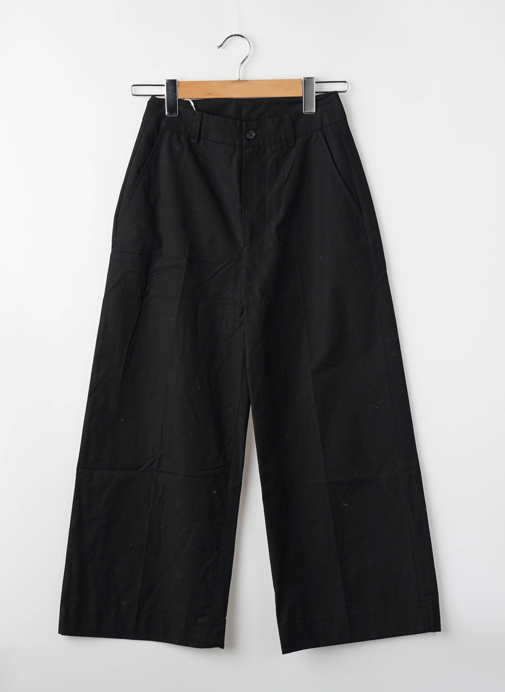 Pantalon 7/8 negru YUGEN femeie