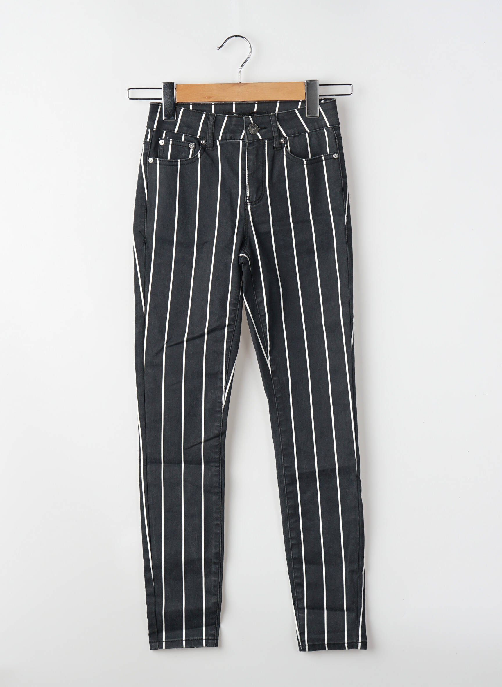 Blugi cu croială slim negru ONLY femeie