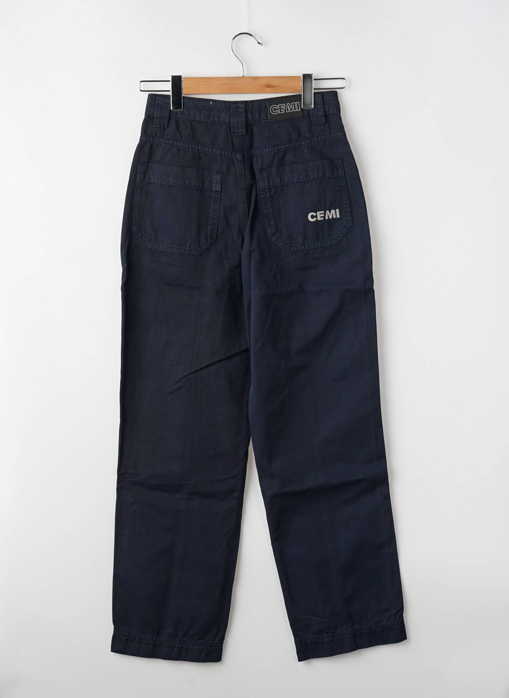 Pantalon cargo albastru CEMI femeie