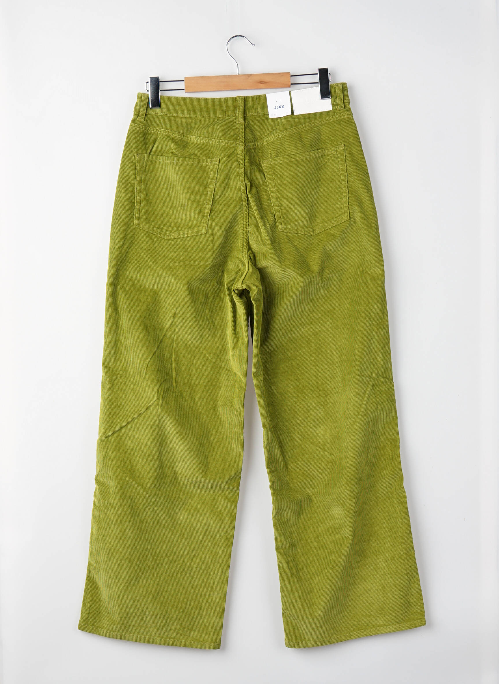 Pantalon drept verde JJXX femeie