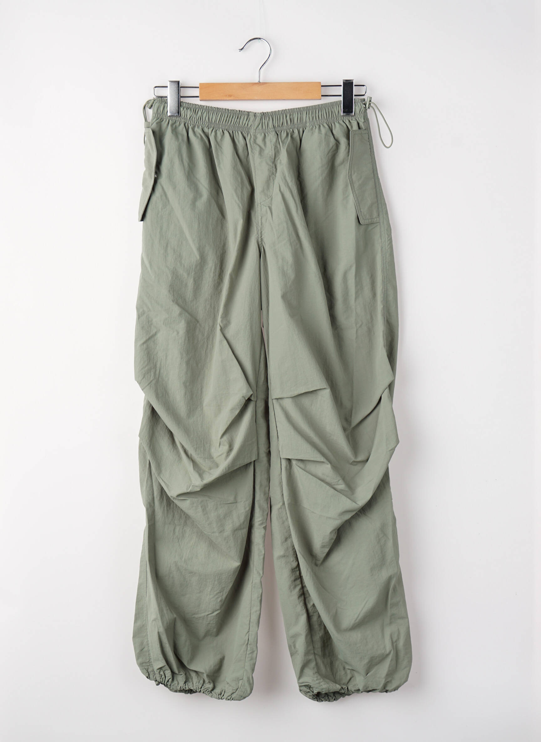 Pantalon drept verde 24 COLOURS femeie