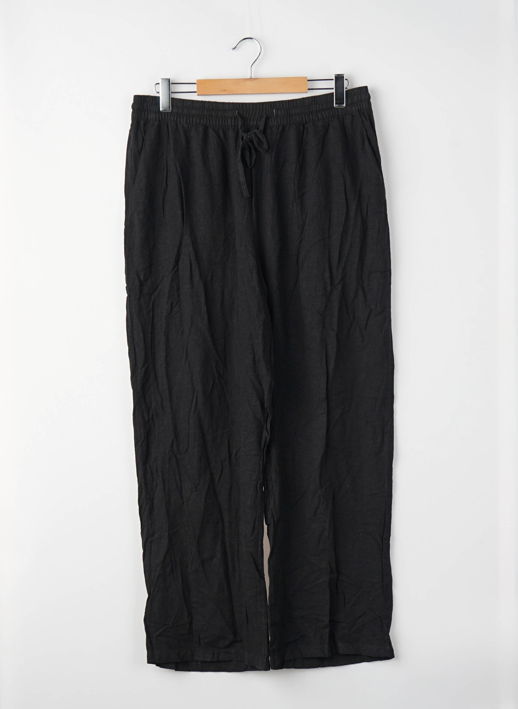 Pantalon larg negru VERO MODA femeie