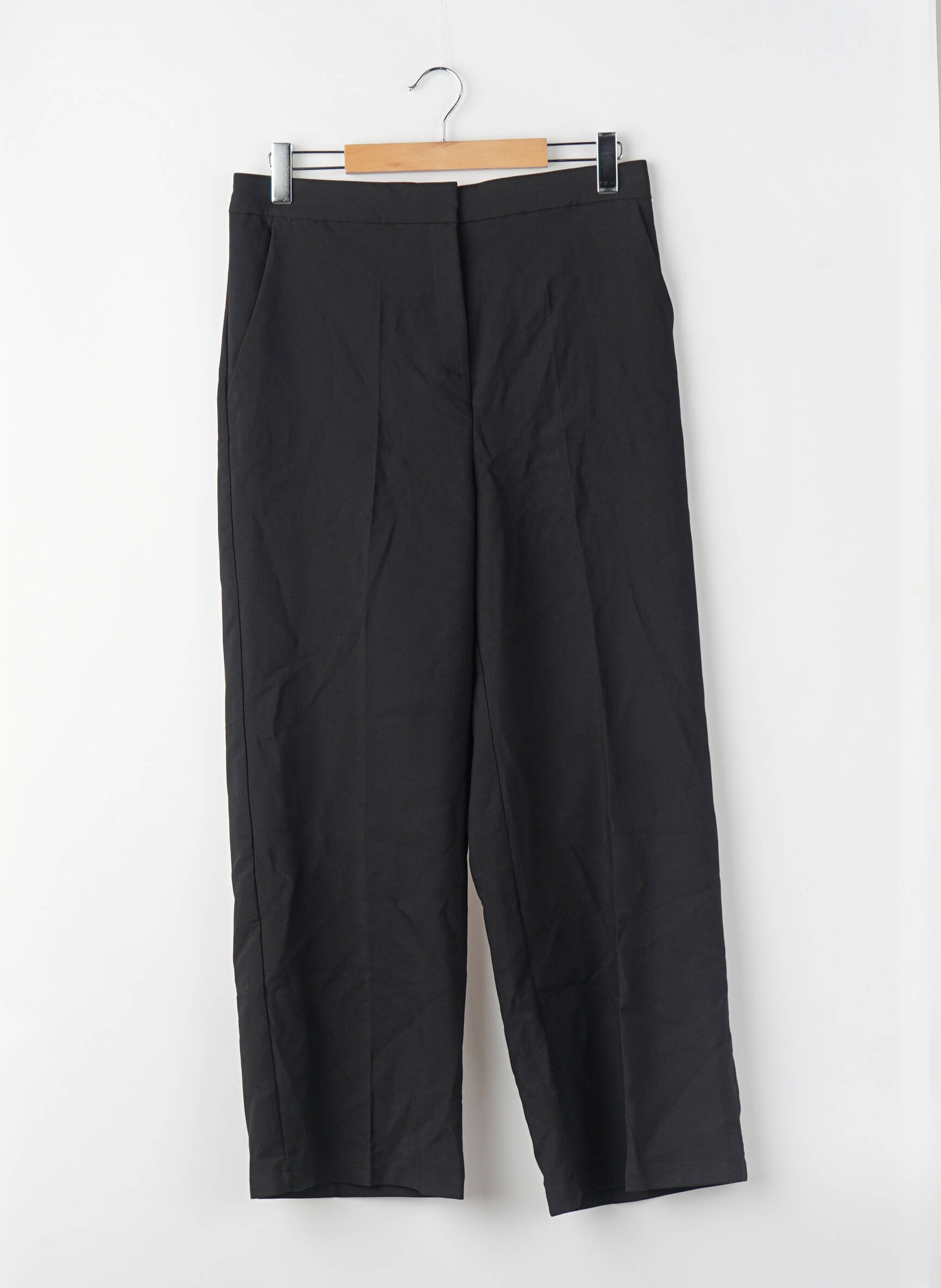 Pantalon drept negru ZABAIONE femeie