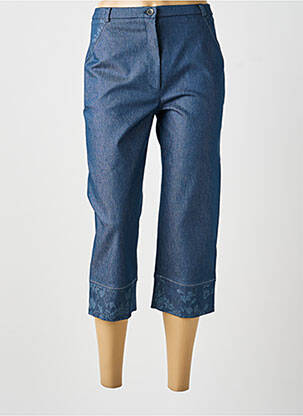 Pantalon 7/8 albastru MULTIPLES femeie