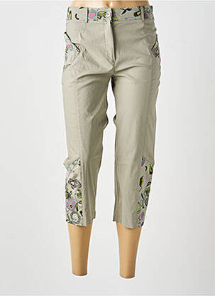 Pantalon 7/8 verde MULTIPLES femeie