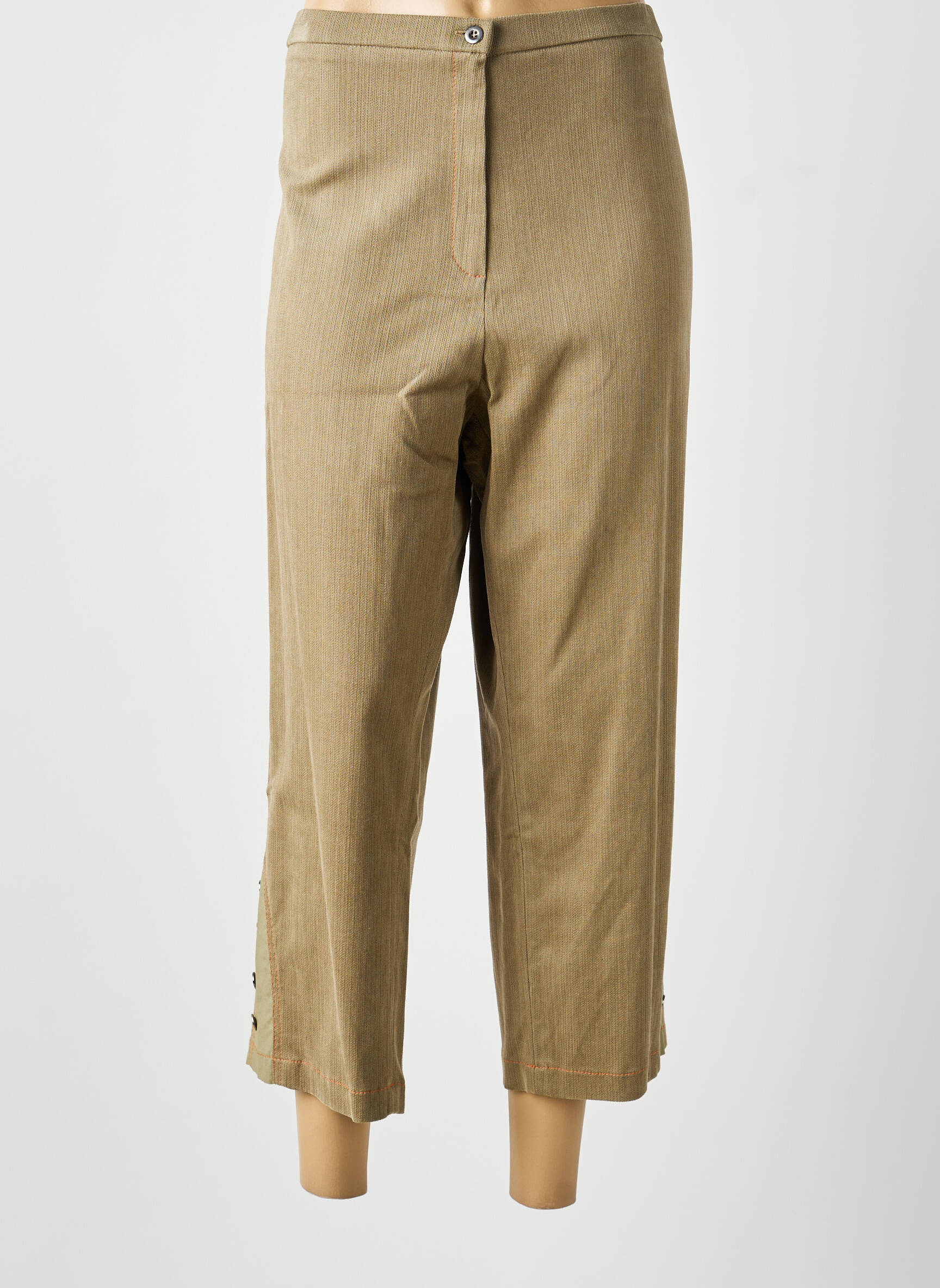 Pantalon 7/8 kaki MULTIPLES femeie
