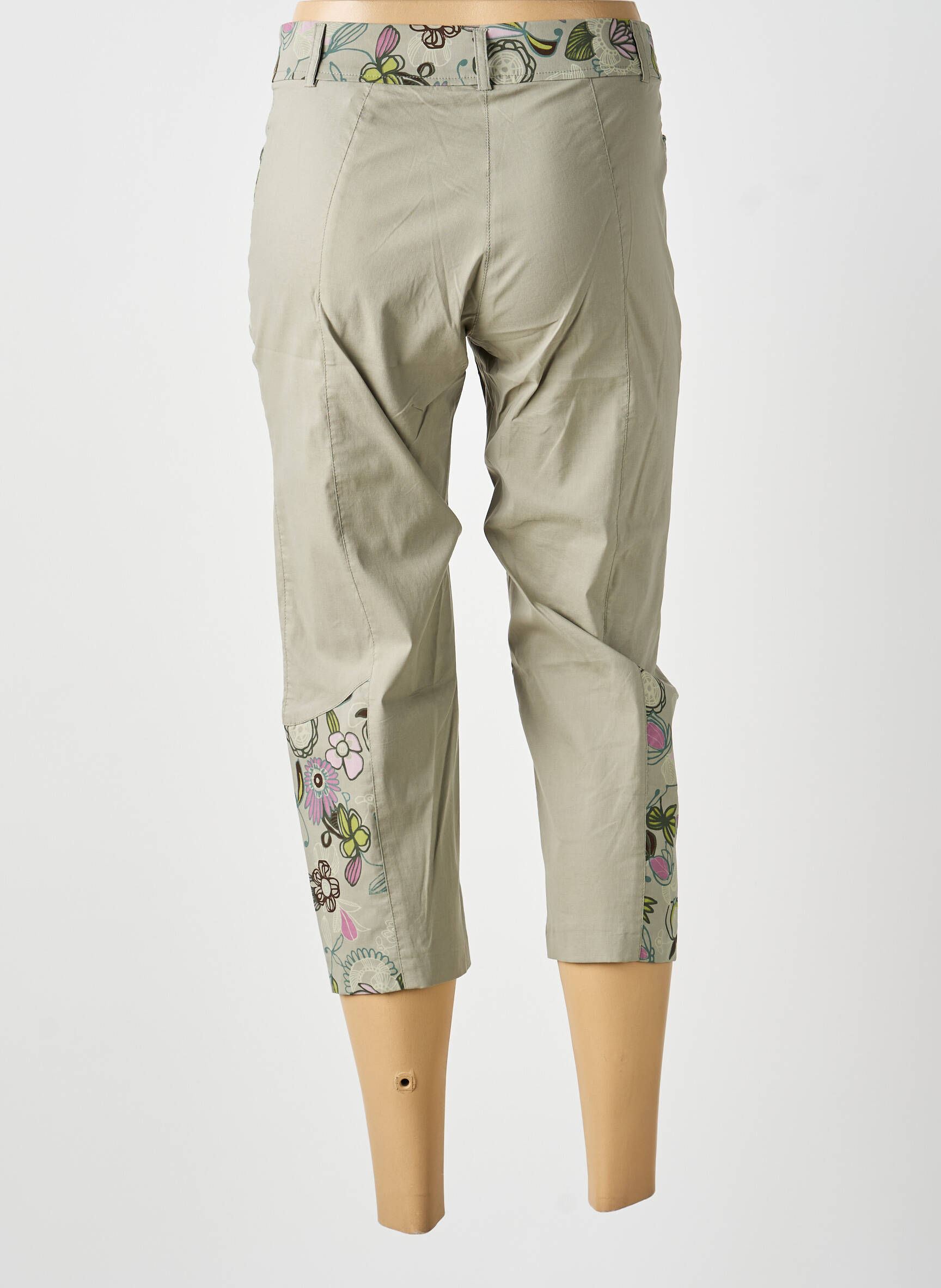 Pantalon 7/8 verde MULTIPLES femeie