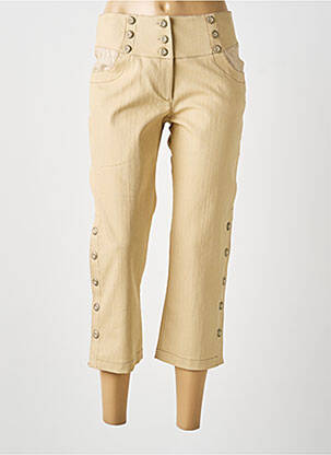 Pantalon 7/8 bej MULTIPLES femeie