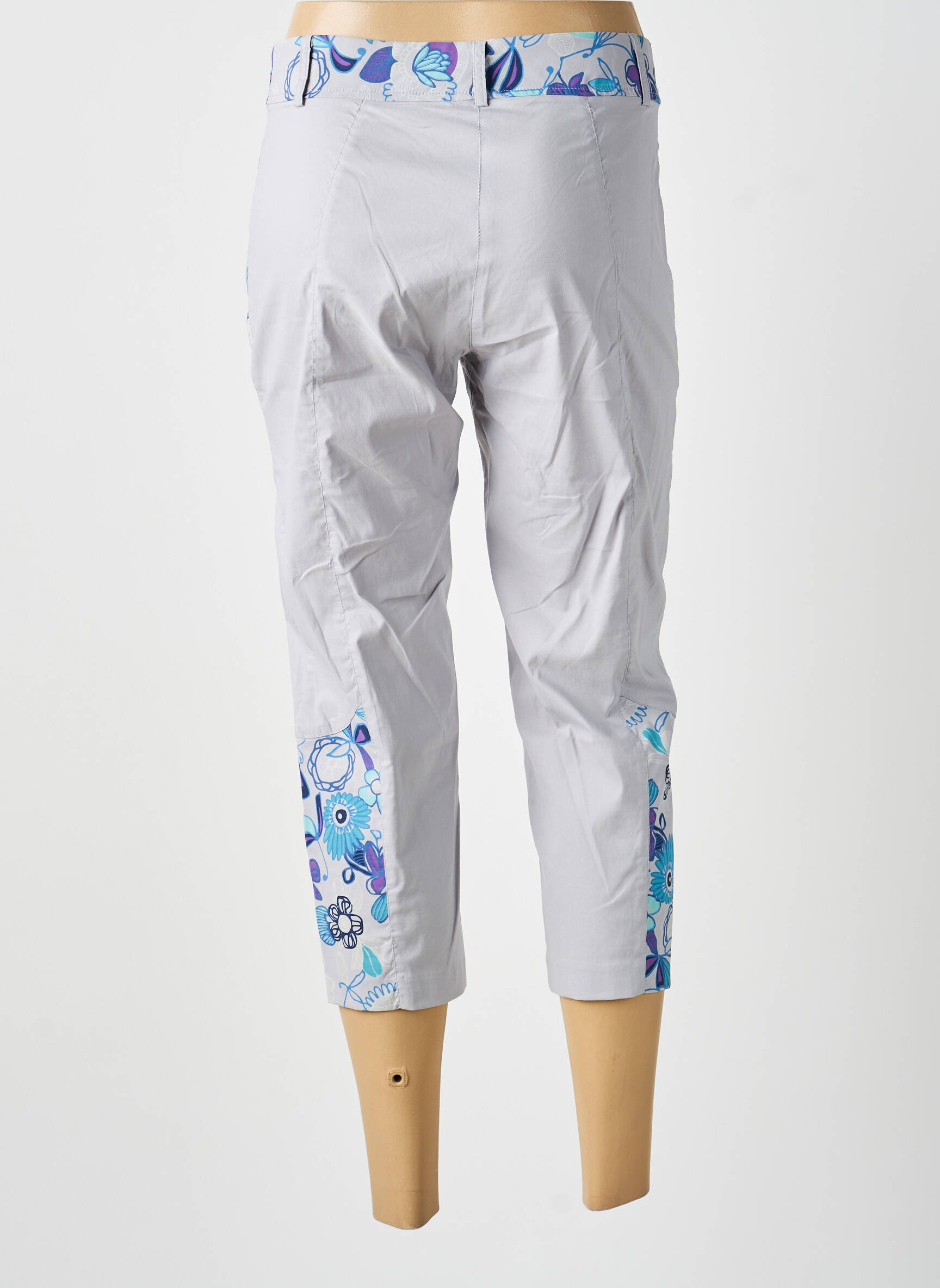 Pantalon 7/8 gri MULTIPLES femeie