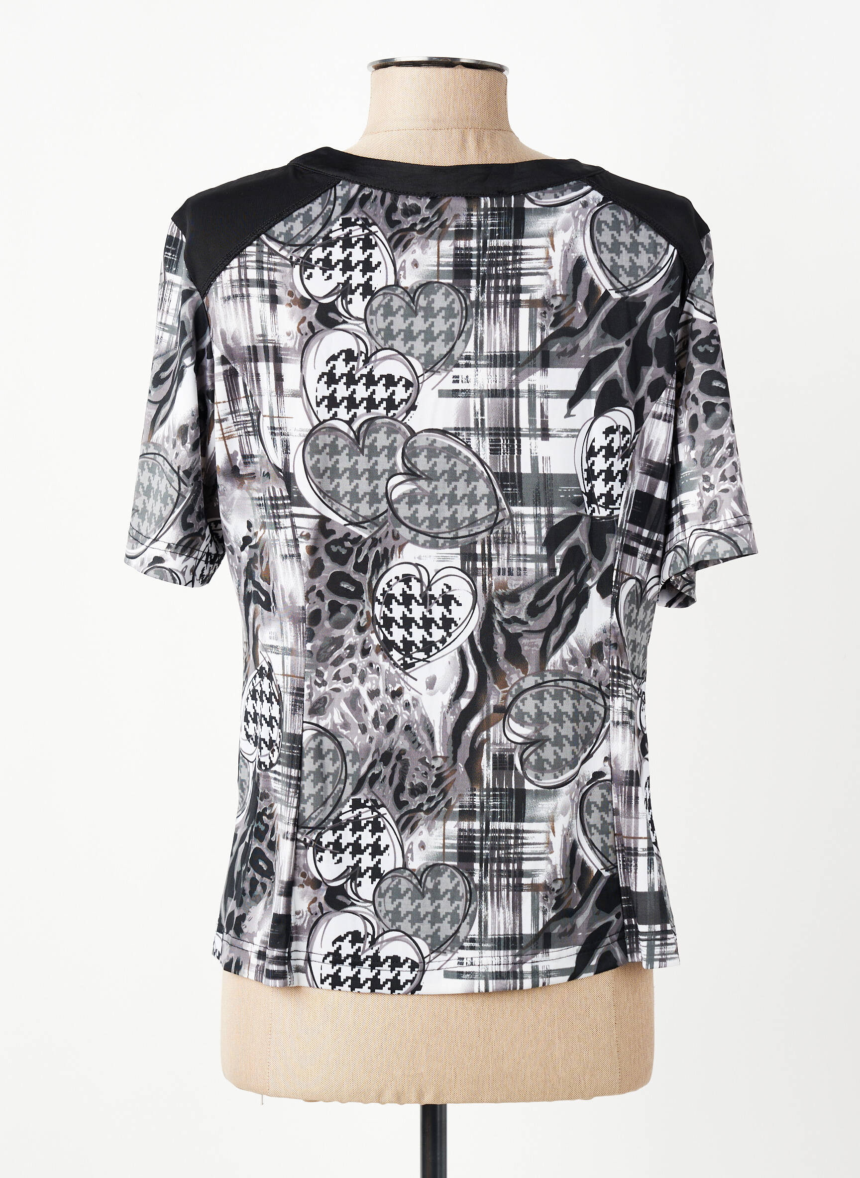 Tricou gri MULTIPLES femeie