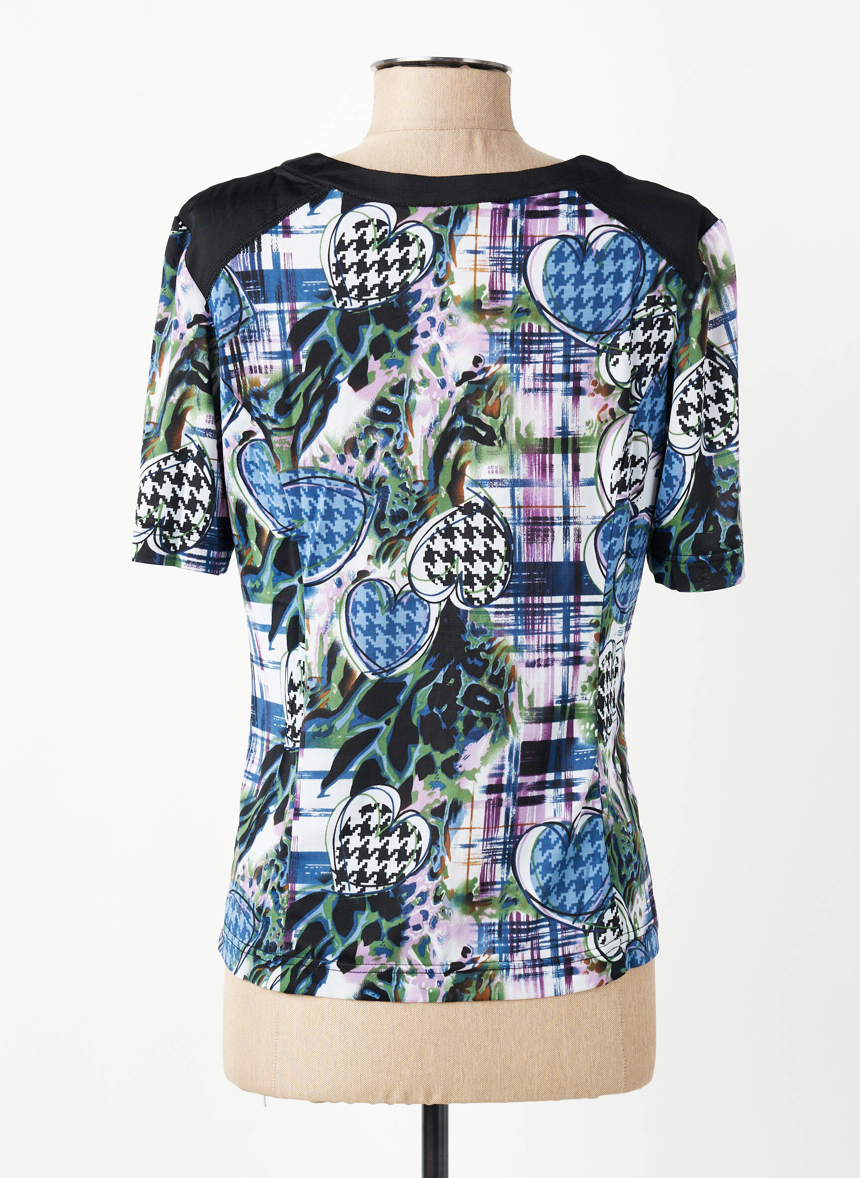 Tricou negru MULTIPLES femeie
