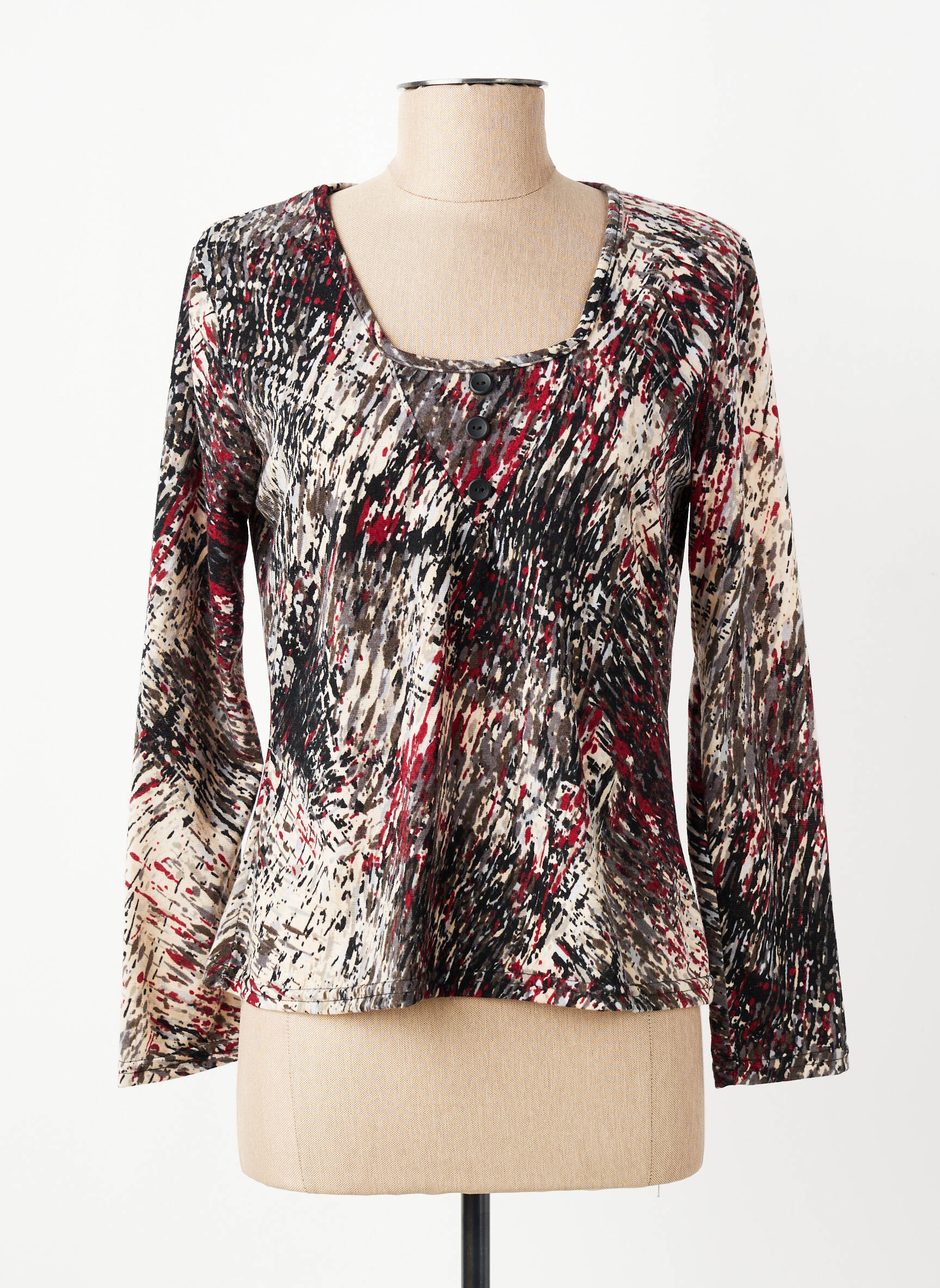 Tricou negru MULTIPLES femeie