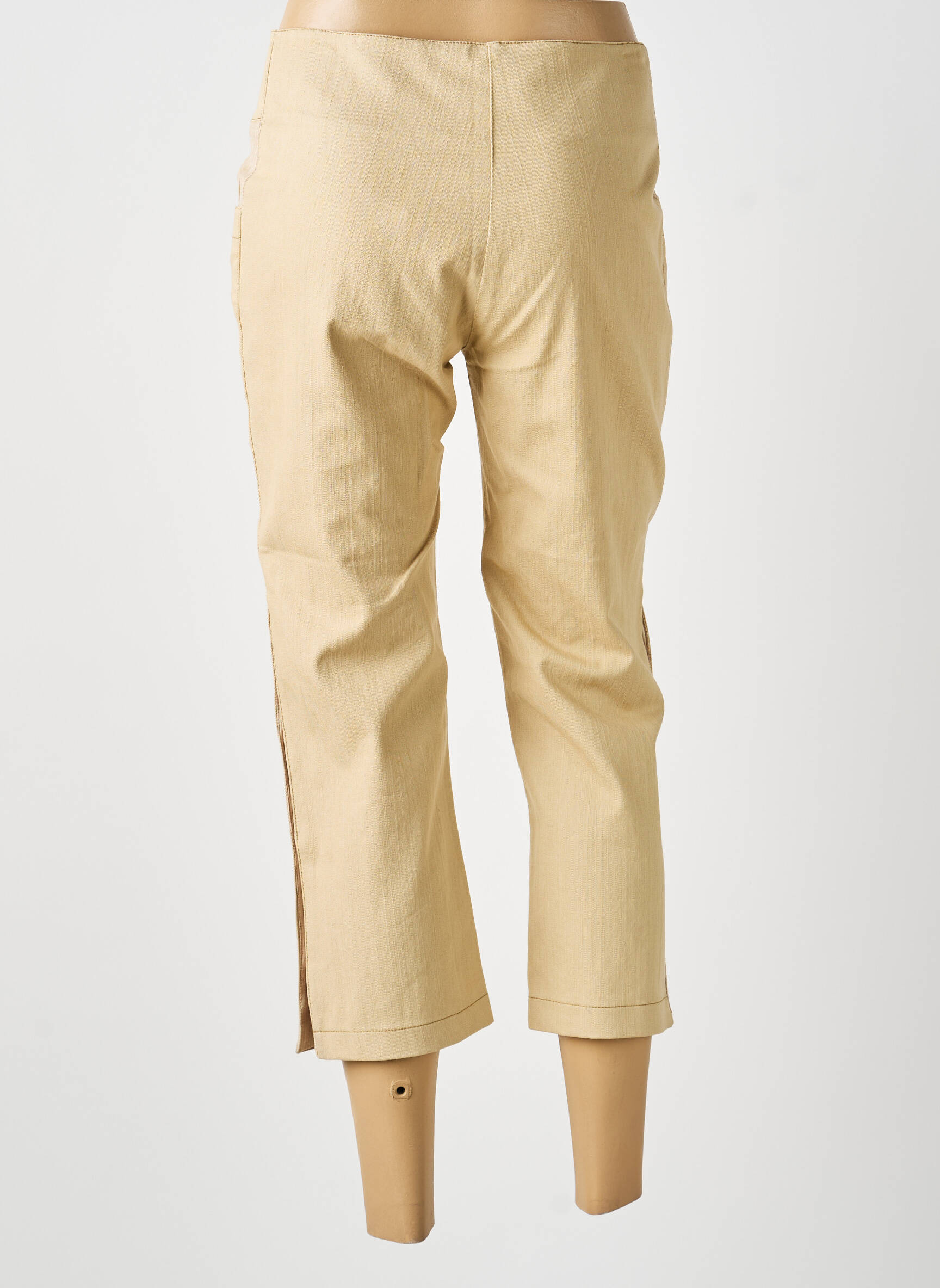 Pantalon 7/8 bej MULTIPLES femeie