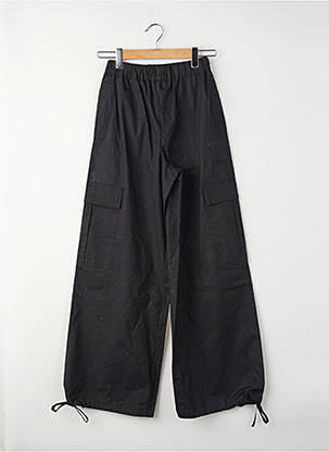 Pantalon cargo croială cargo talie înaltă negru JJXX femeie
