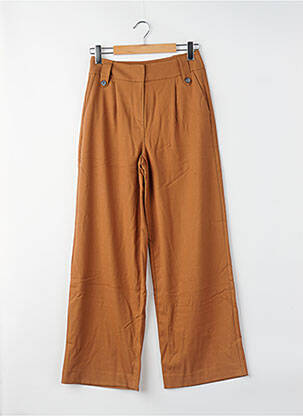 Pantalon larg maro MEXX femeie