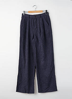 Pantalon larg albastru LE FABULEUX MARCEL DE BRUXELLES femeie