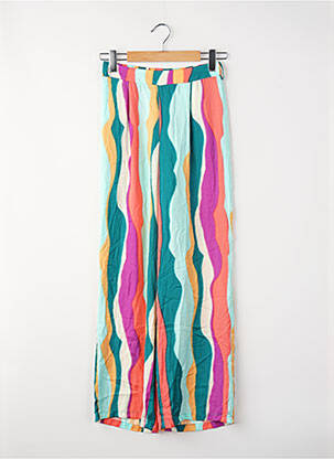 Pantalon larg verde VERO MODA femeie