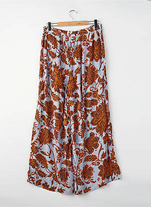 Pantalon larg croială largă albastru VERO MODA femeie